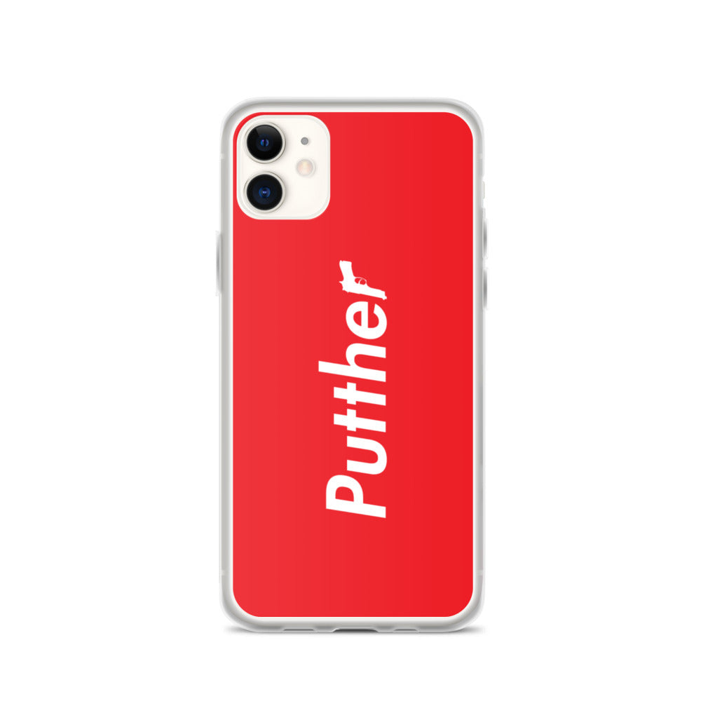 Red Puttreme iPhone Case (All Models)