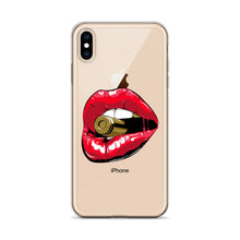 Load image into Gallery viewer, Putther Lips Clear iPhone Case
